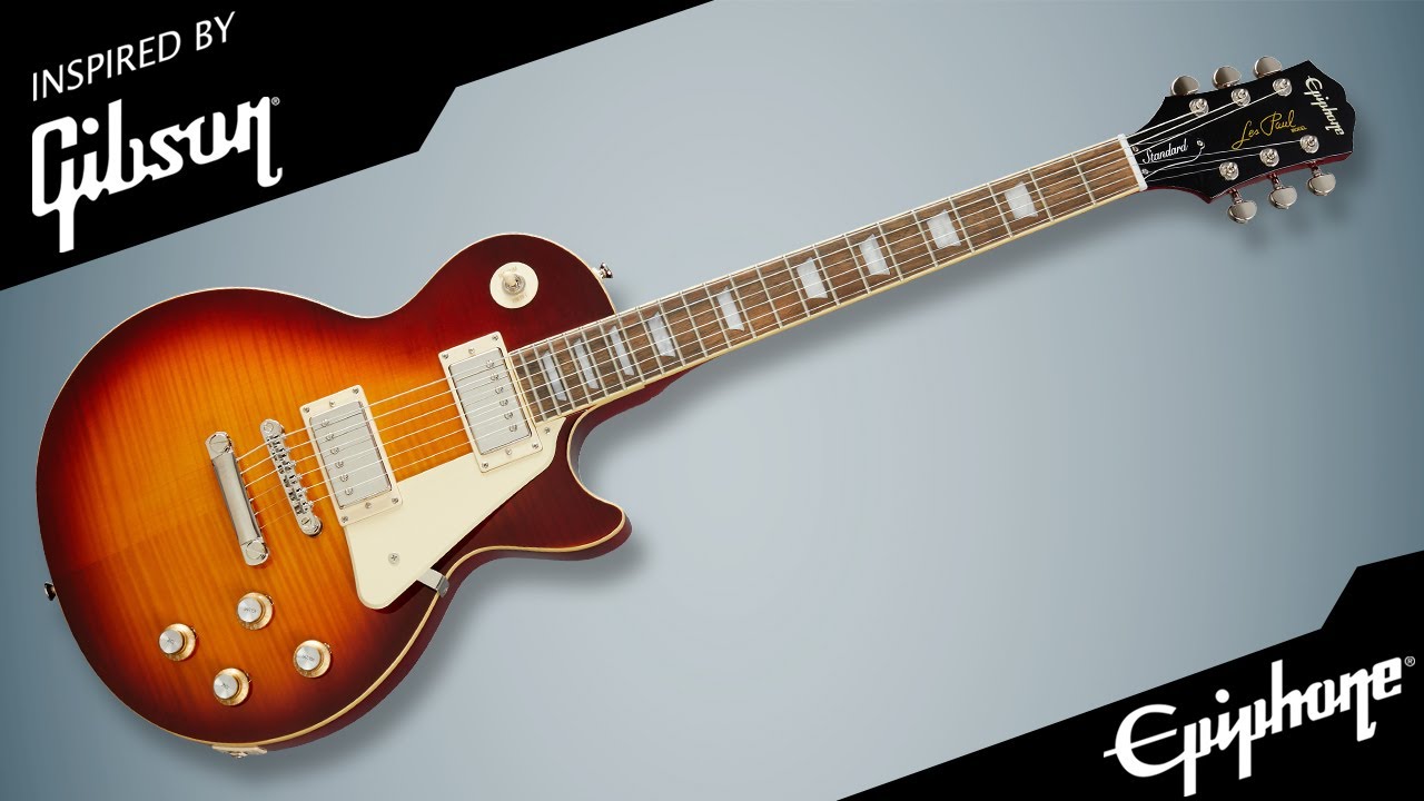 Epiphone Les Paul Standard 60s - Iced Tea sound & review