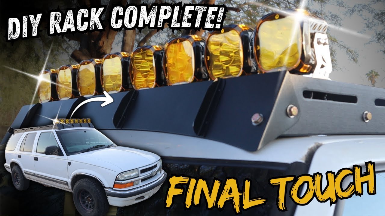 Just What it was Missing! Final Touch to My DIY Platform rack! - YouTube