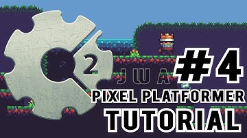 Construct 2: How to make a Pixel Platformer #4 | Player State Engine | Jerementor