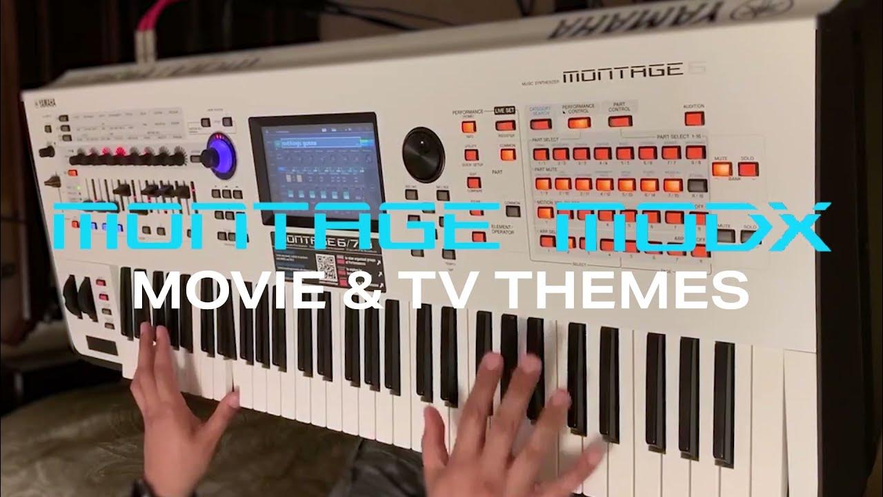 Movie & TV Themes Yamaha Montage MODX Synth Sound Library Classic