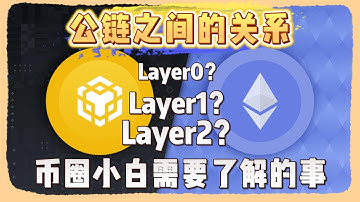【币圈入门视频】加密货币公链与公链之间的关系｜什么是Layer0、Layer1、Layer2、侧链易懂讲解！（第3期）