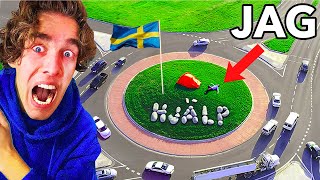 I Survived 24 Hours In A Roundabout