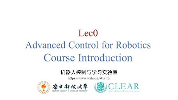 Lec0： Course Introduction, why and how to learn screw theory based robotic kinematics and dynamics