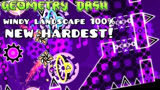 WINDY LANDSCAPE 100% (First Insane Demon, New Hardest!)