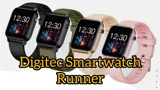 Jam Tangan Smartwatch Digitec Runner + cara connect ke aplikasi digitec SW