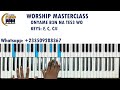 Worship masterclass learn how to play worship like this in key f c and c
