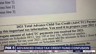 I-Team: What you need to know about the Advanced Child Tax Credit on this year's return
