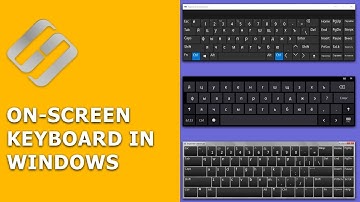 How to Enable or Disable the On-Screen Keyboard in Windows 10, 8 or 7 ⌨️💻⚙️