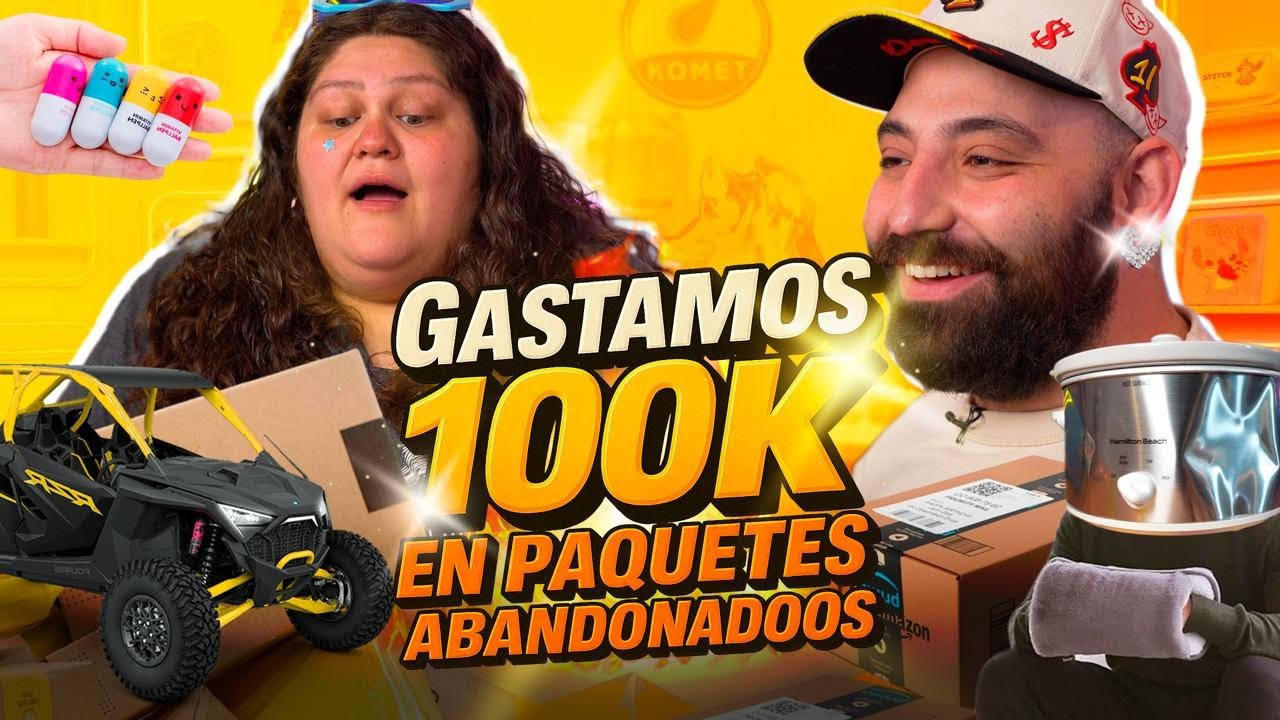 Gastamos 100K pesos en paquetes OLVIDADOS