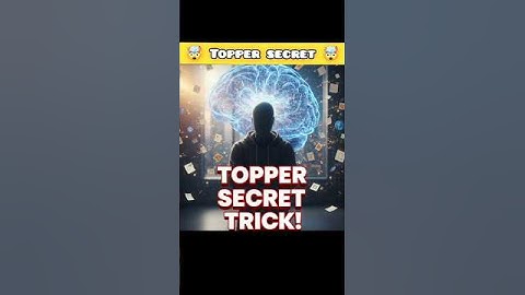 “Toppers Use This Secret Study Trick 😳 | Study Hack That Doubles Memory!”#sanjubaba #studyhacks #