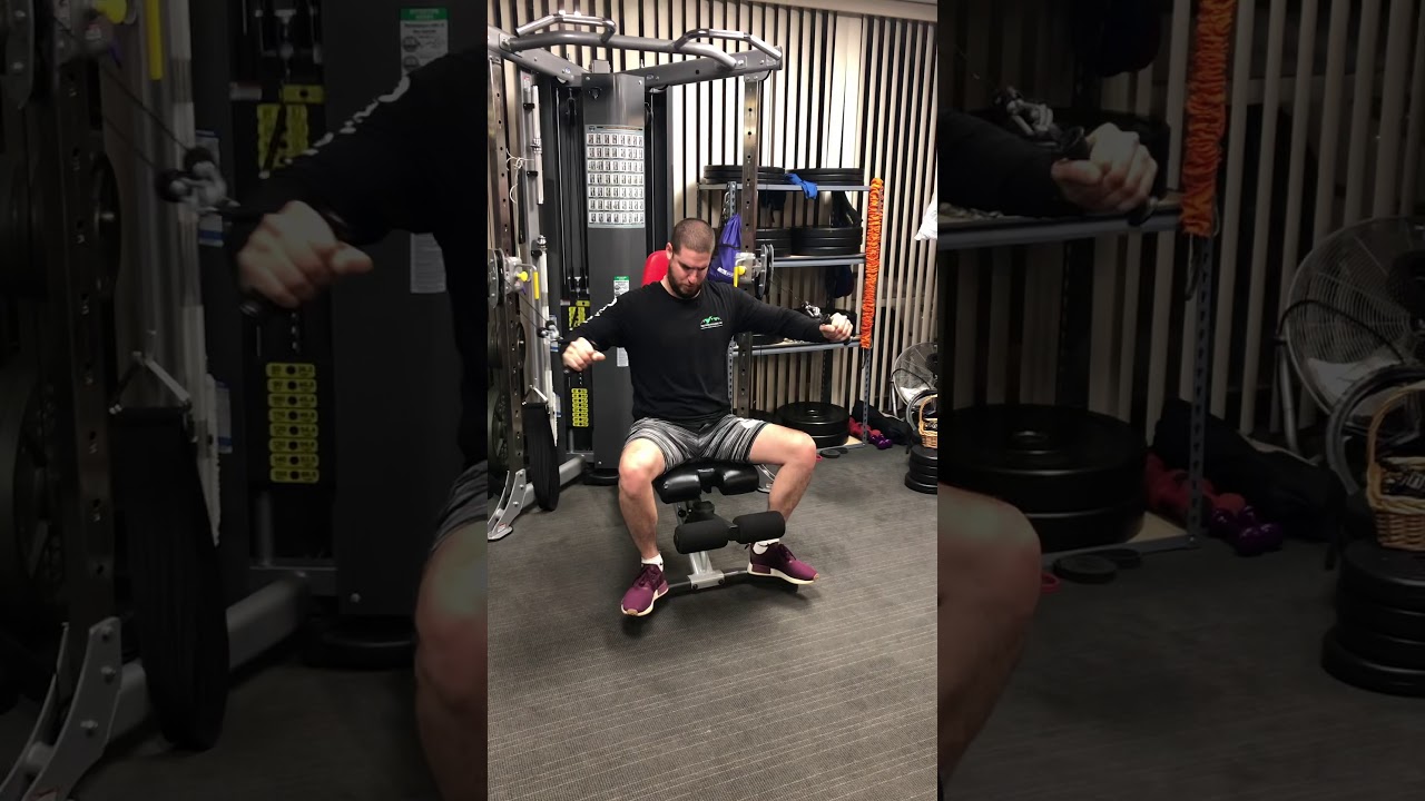 Gway fitnesses flys cable machine For more info visit YouTube