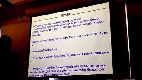 LibreSSL presentation by Bob Beck to Calgary UNIX Users