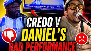 Credo V Daniel's Bad Performance #music #live #trending 