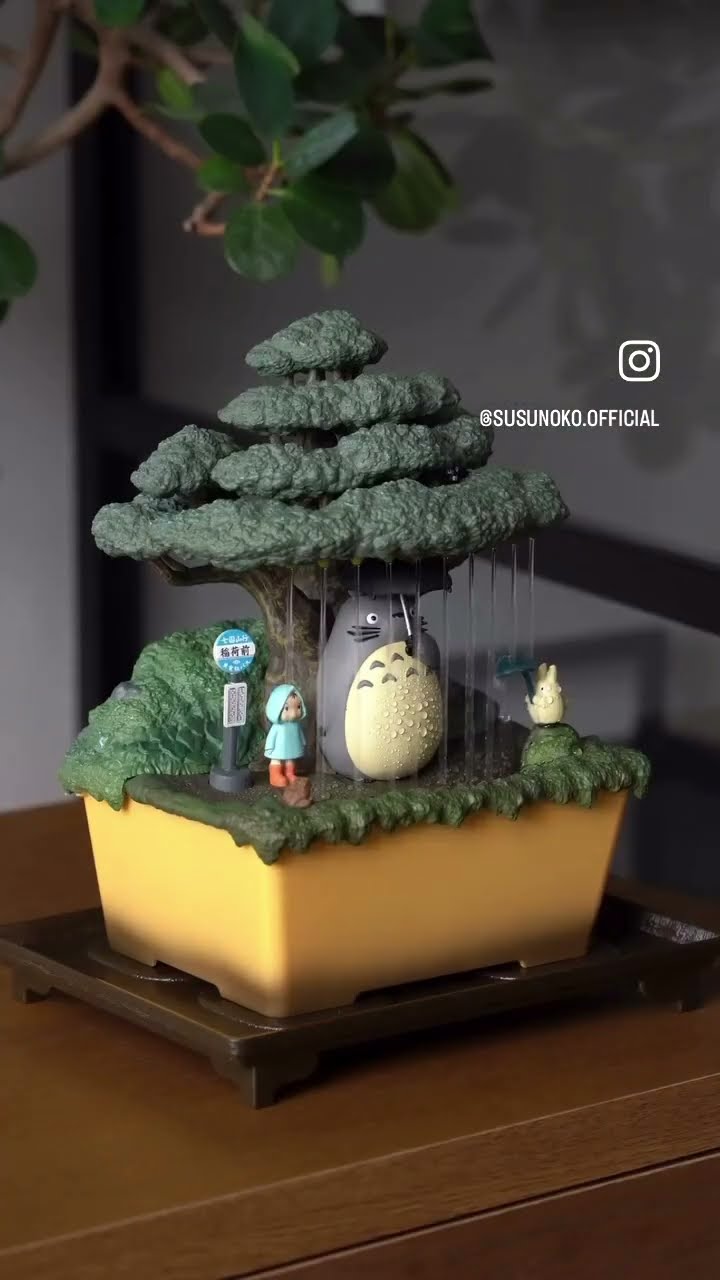 となりのトトロ ウォーターガーデン BONSAI 笠宿 / TOTORO