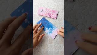 Easy DIY Paper Gift Bag 🎁 | Cute Mini Paper Pouch Tutorial #papercrafttutorial #paperart #usashorts
