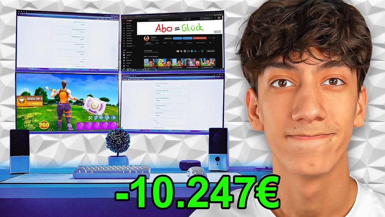 2€ vs 200€ Tastatur in Fortnite Arena