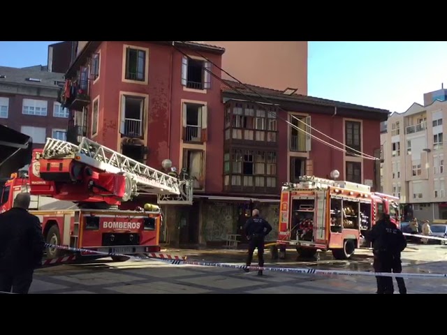 Incendio La Casuca Torrelavega