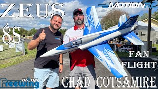 Freewing Zeus 8S Flown By Chad Cotsamire At Jax Jet Madness | Fan Flight | Motion RC by Motion RC 1,147 views 1 month ago 6 minutes, 10 seconds