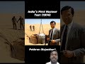 India's first nuclear test story of pokhran 1974 #education #india Smiling  buddha #nuclear #pokhran