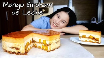 Leche Flan Plus Mango Float Equals Graham de Leche! Ang kombinasyon Na Hindi Mo Tatanggihan Sa Sarap