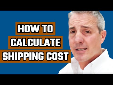 Video: How To Calculate Shipping Cost