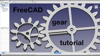 FreeCAD gear tutorial