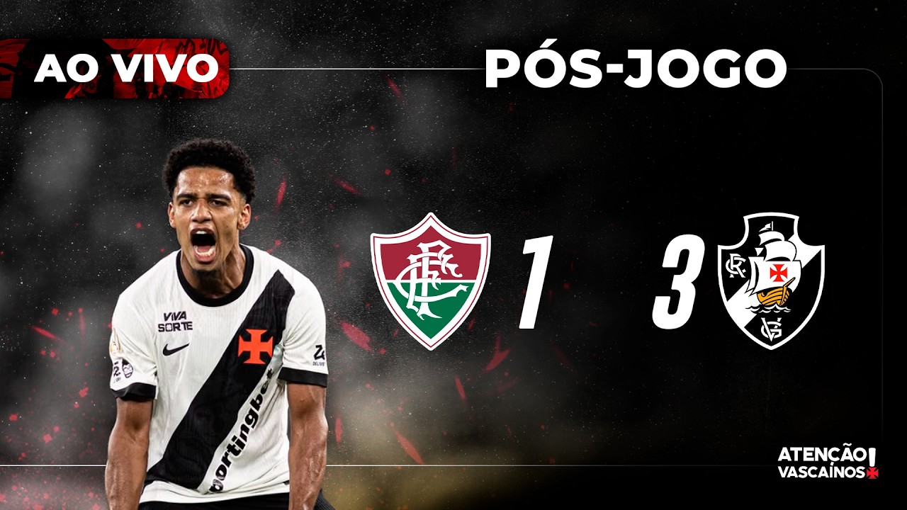 PÓS-JOGO DO AV AO VIVO | FLUMINENSE 1 X 3 VASCO DA GAMA - COPA DO BRASIL 2026