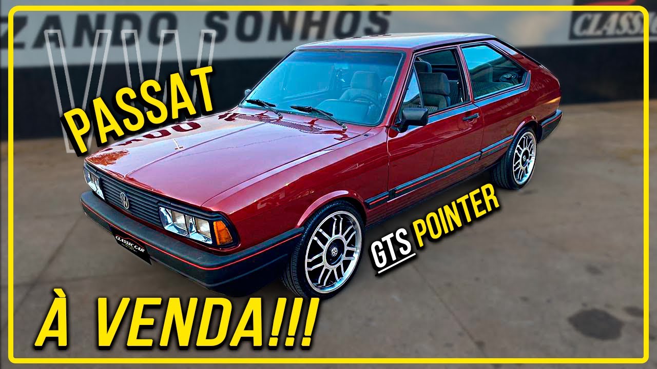 (VENDIDO) PASSAT GTS POINTER 1986 / MAREZE JÚNIOR / CLASSIC CAR BRASIL