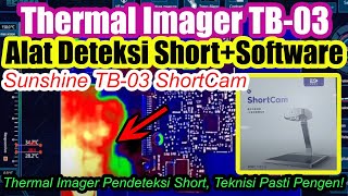 ⛑Thermal Imager Short Cam TB 03‼️Alat Pendeteksi Short Pada Motherboard Laptop