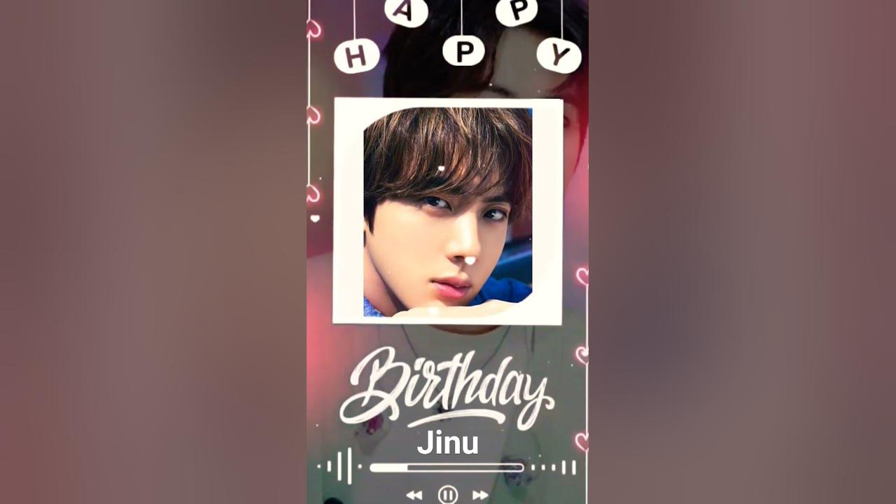 Happy birthday to Jin/WWH in advance ||#bts#jin#shorts - YouTube