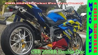 CBR 250RR Pake Pro Arm / Single Arm! Double Disc with Brembo, Ohlins Shock, Chrome Velg. So Heddon