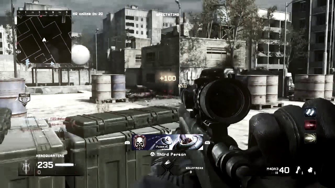 ViCiouS vs FBI [MWR,PS4] - Competitive Sniping