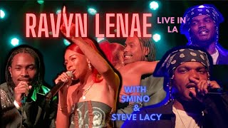 RAVYN LENAE LIVE in LA // Echo Park (Feat. SMINO & STEVE LACY) // Full Vlog