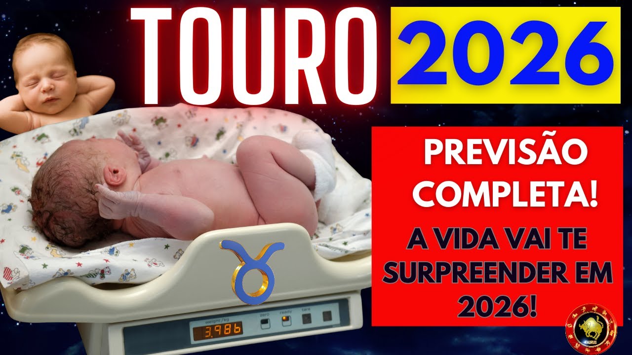 ♉Touro: 4 Razões Para Sua Atenção e Felicidade Em 2026