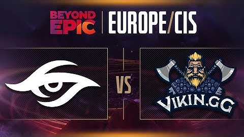 Secret vs Vikin.gg Game 1 - Beyond Epic: EU/CIS - Group Stage w/ SUNSfan & syndereN