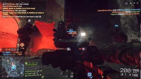 Battlefield 4 HACKER RAWR in Operation Locker