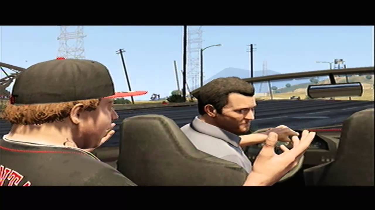 Grand Theft Auto V-Mission 3 failed: You Little Shit