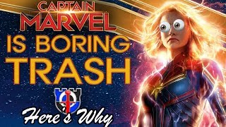 Captain Marvel is boring TRASH: here's why