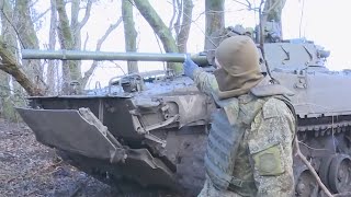 Впечатления от бронемашины БМП-3 российского морпеха
