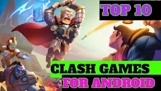 Top 10 clash games. For android free best  game screenshot 5