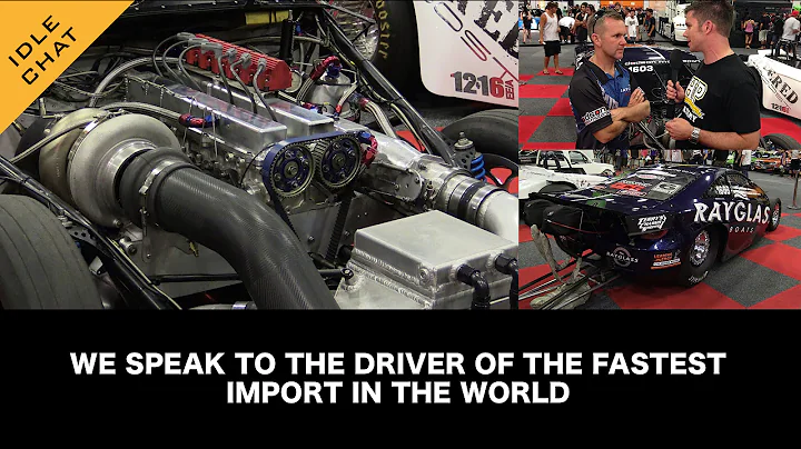 Rod Harvey driver of the Fastest Import In the wor...