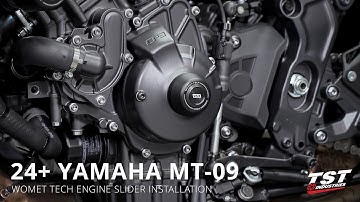 How to Install Womet-Tech Engine Slider on 2024+ Yamaha MT-09 by TST Industries