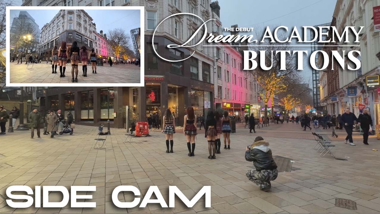 [DANCE IN PUBLIC ONE TAKE | SIDE CAM] DREAM ACADEMY - Mission 3 ‘Buttons’ | Dance Cover by IVIX | 4K