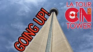 CN Tower Toronto- Full Experience 2023 | Elevator up and Down