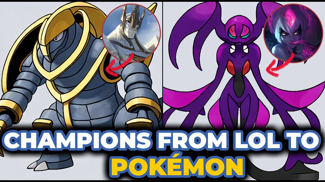 POKEMON LOL | Turning LoL champions into Pokémon with A.I - League of ...