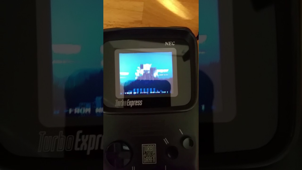 Turbo Express video looks strange YouTube