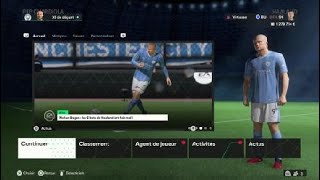 EA SPORTS FC 24_Mode carrière joueur Haaland 6 But 5 passe Épisode 1