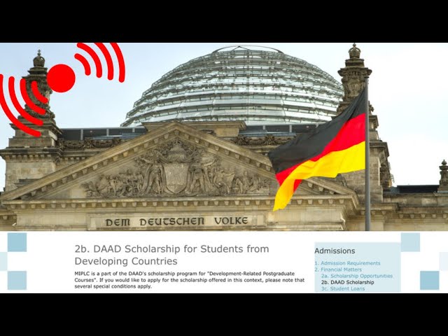 DAAD for Students from Developing Countries (Scholarships for international students in Germany)