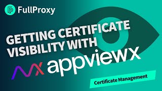 Certificate Management With Appviewx Simple Discovery Scans
