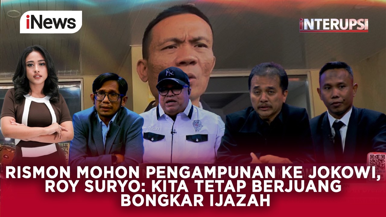 Roy Suryo Tetap Berjuang Bongkar Ijazah Jokowi meski Rismon Sudah Mohon Pengampunan | Interupsi 12/3